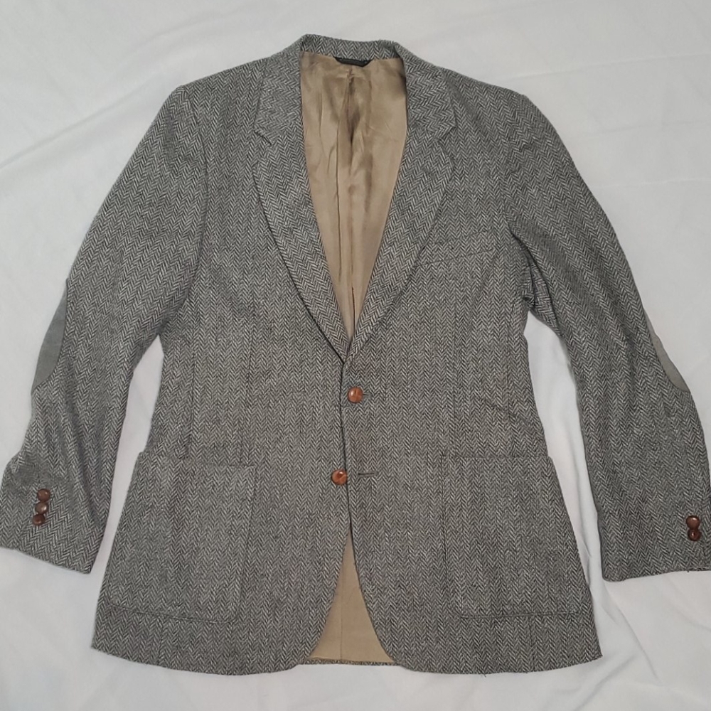 Vintage Levi's herringbone tweed wool blazer